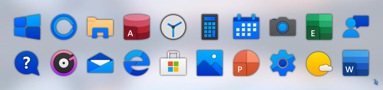 Windows 21 Icons (Concept)